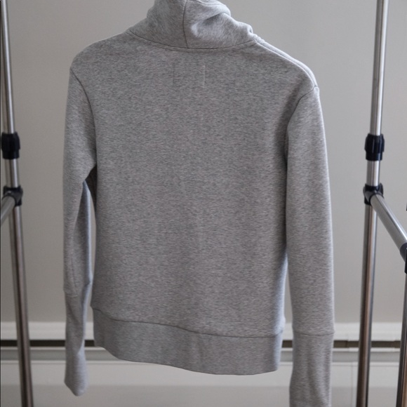 UGG Double Knit Fleece Cowl Neck Zip Jacket - Picture 4 of 6